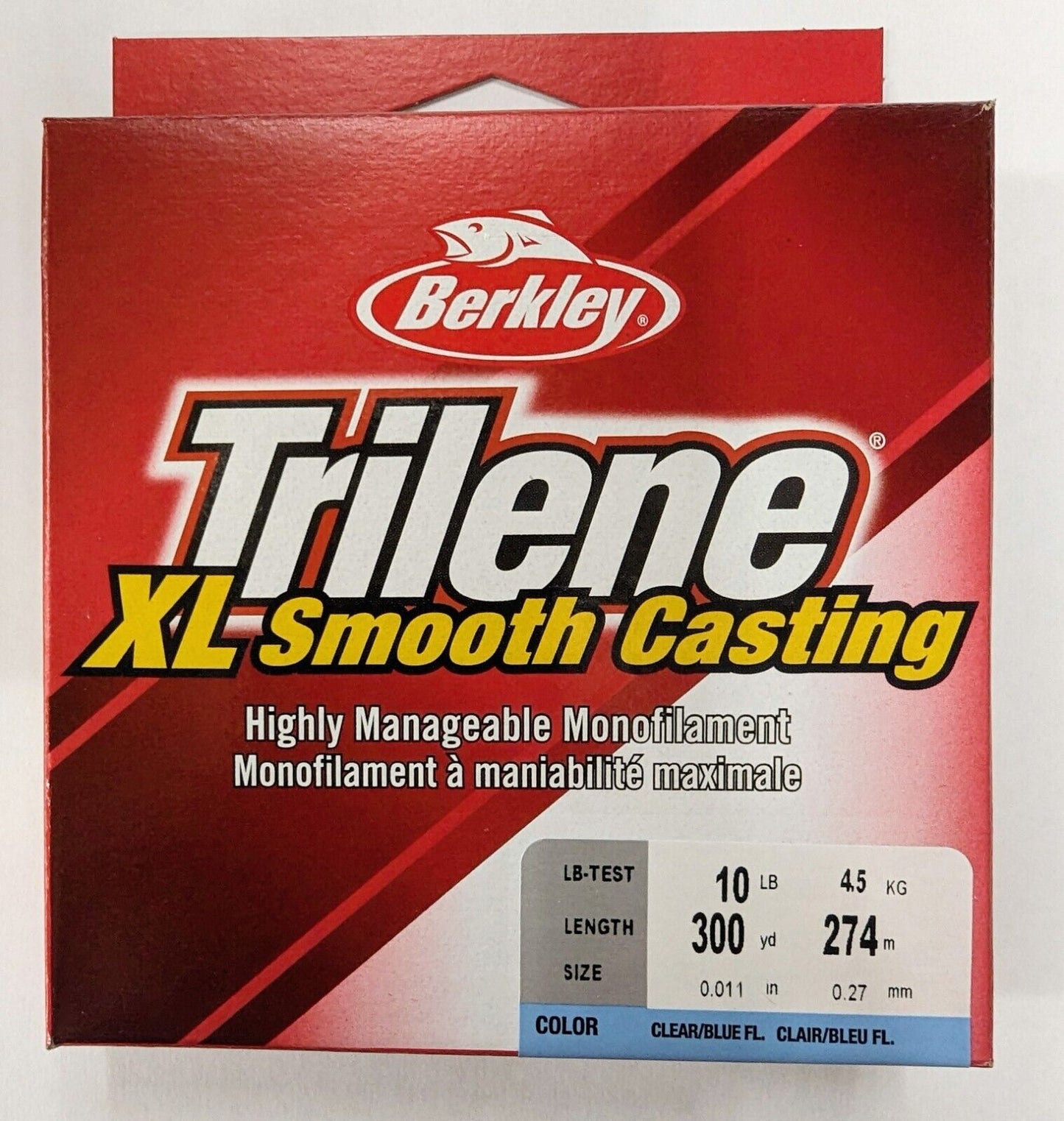 Trilene Fishing Line XL Smooth Casting ~ Clear/Blue Fl. ~ CHOOSE LINE WEIGHT