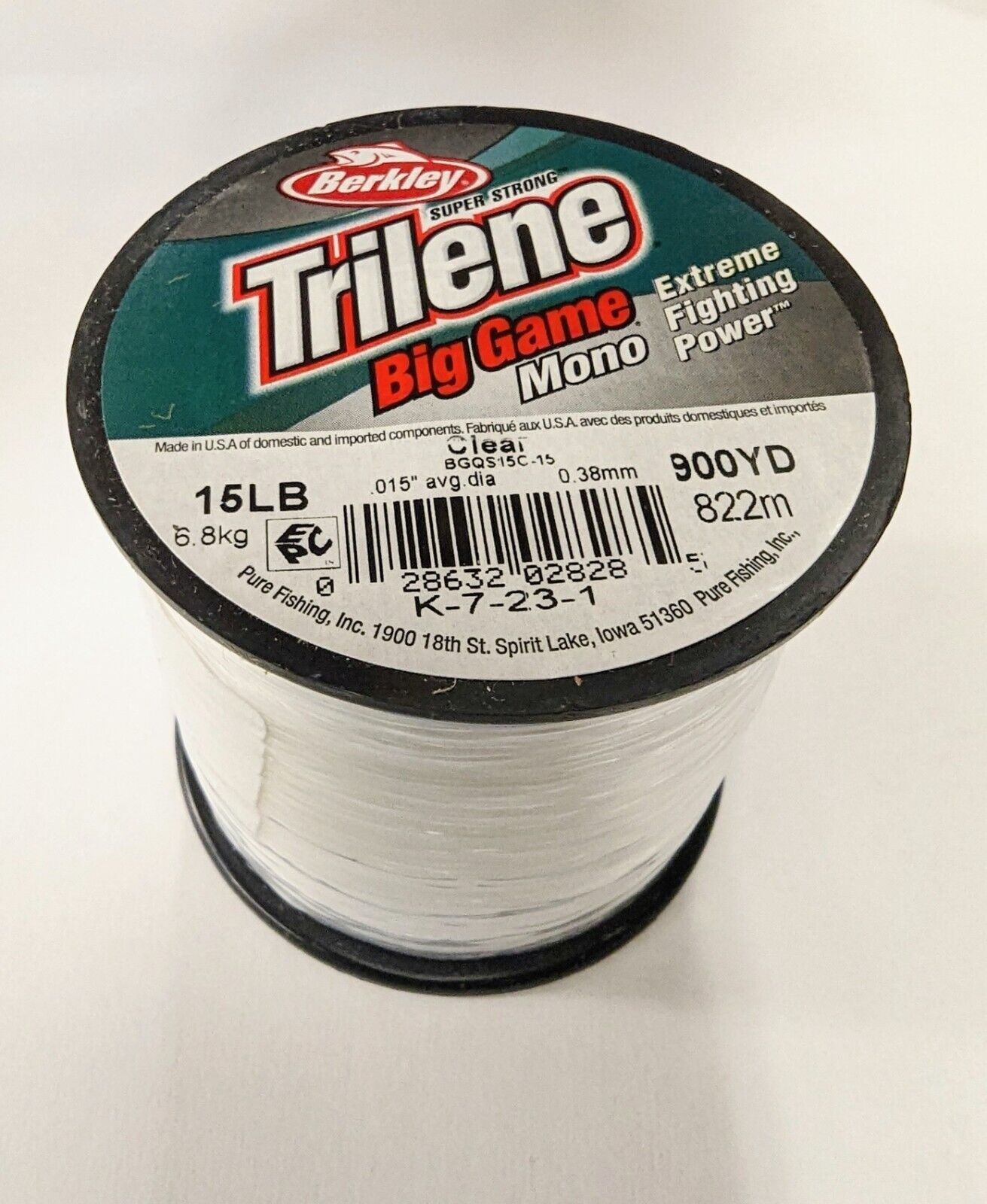 Berkley Trilene Big Game Mono Fishing Line | 1/4 lb Spool | Pick Line Test