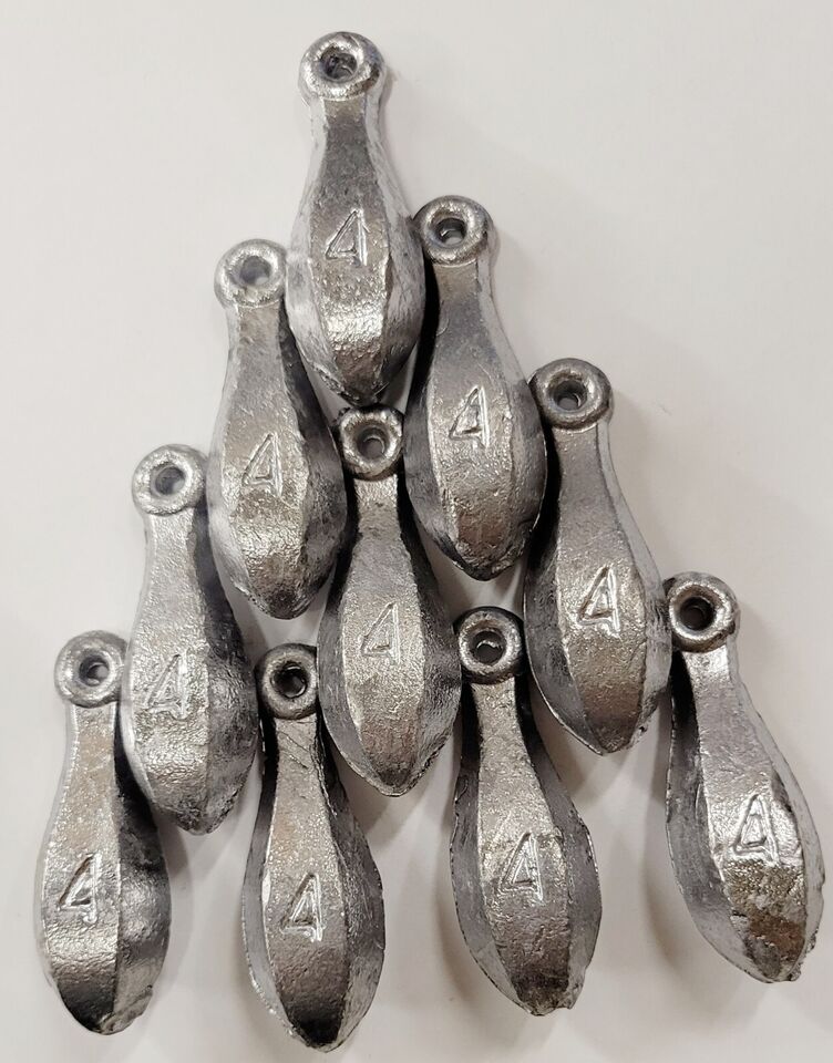 Bank Sinkers * LOT OF 10* Choose Weight from 1oz - 5oz