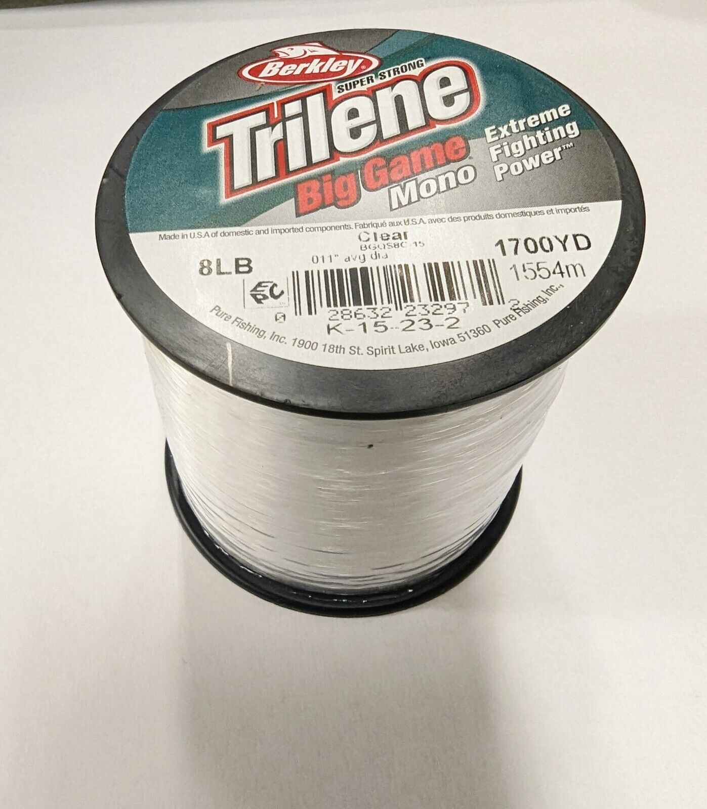 Berkley Trilene Big Game Mono Fishing Line | 1/4 lb Spool | Pick Line Test