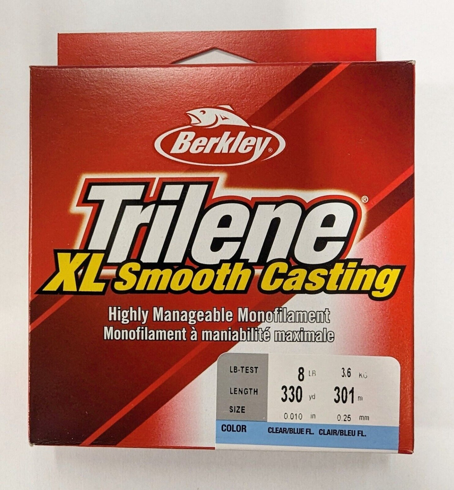 Trilene Fishing Line XL Smooth Casting ~ Clear/Blue Fl. ~ CHOOSE LINE WEIGHT