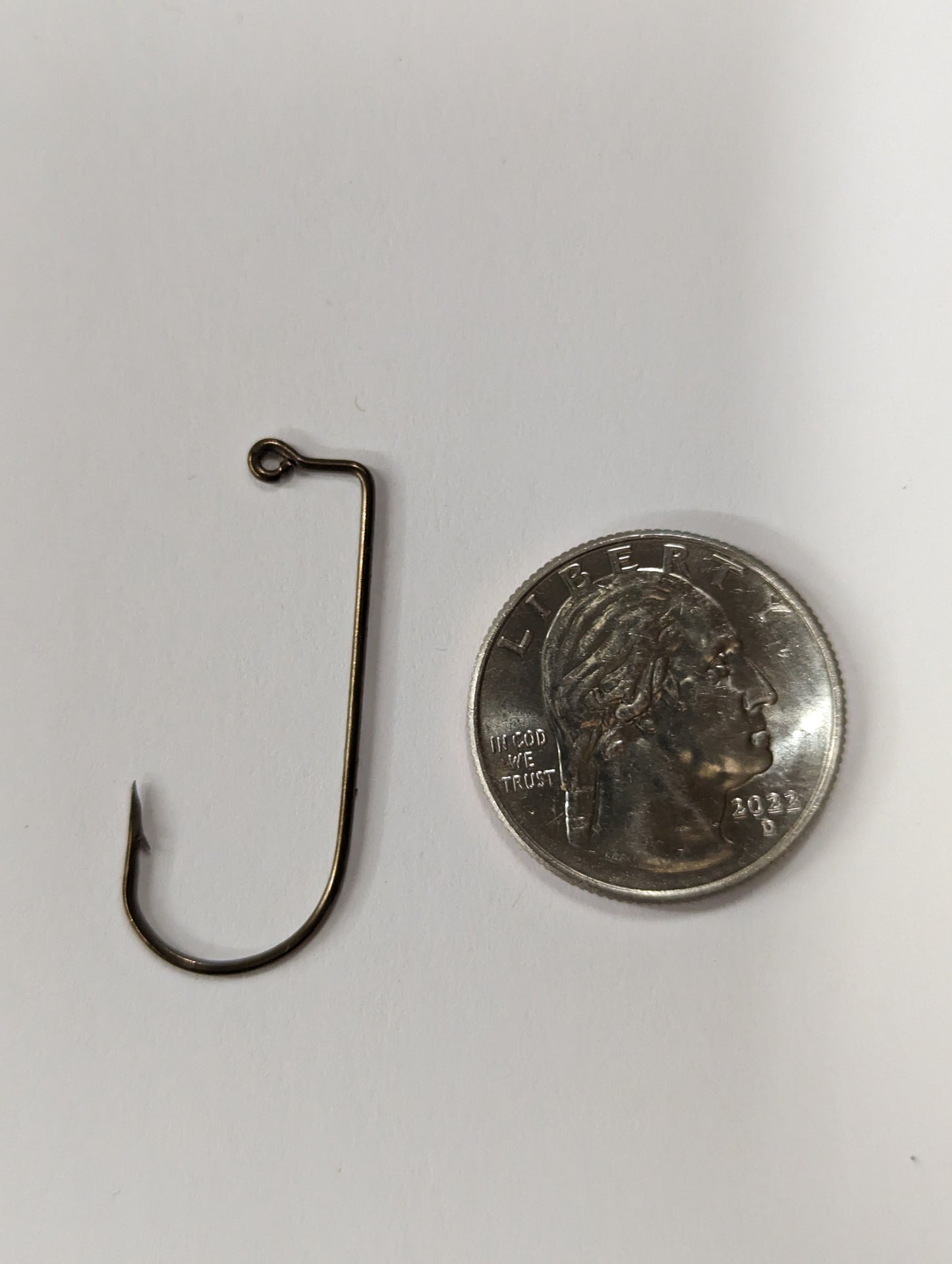 EAGLE CLAW 570 BRONZE JIG HOOK #2/0 100 PER PACK