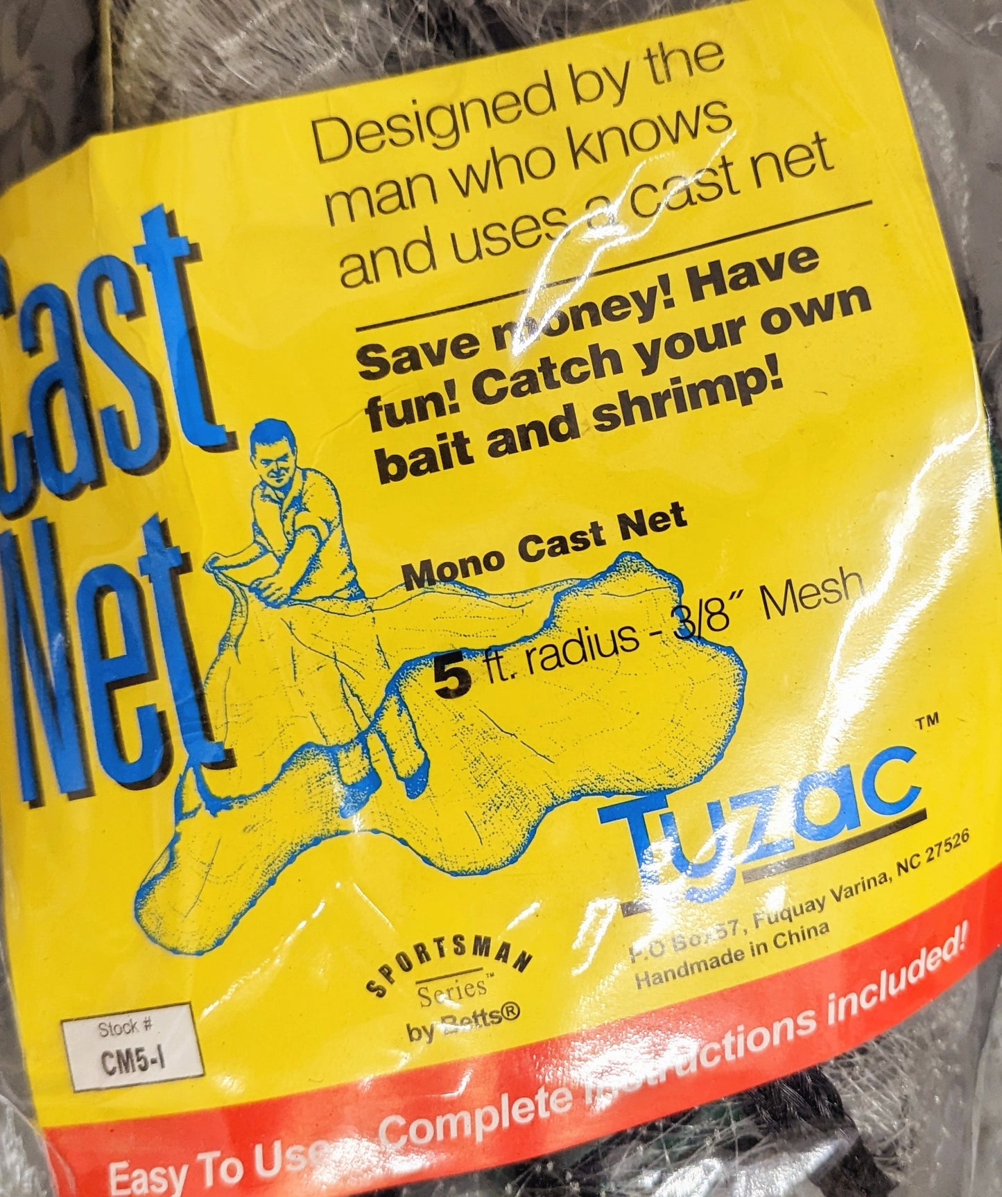 Bett's Tyzac series Mono Cast Net