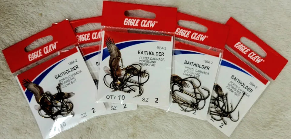 Eagle Claw Baitholder 186A (Lot of 5)
