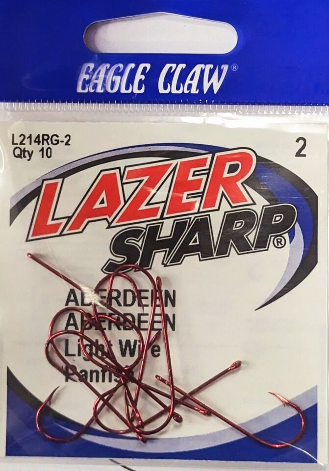 Eagle Claw L241RGH RED CHOOSE SIZE
