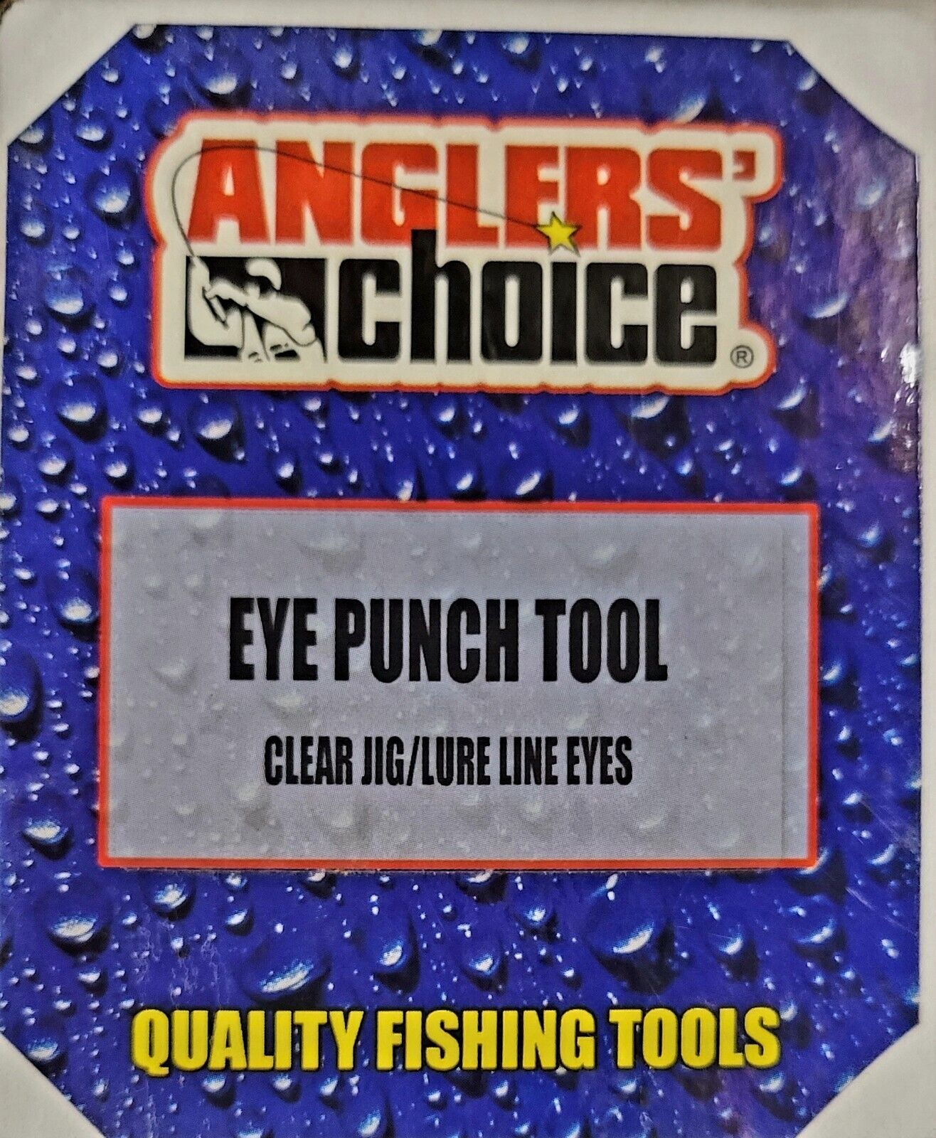 ANGLERS' CHOICE Eye Punch Tool QUALITY FISHING TOOLS