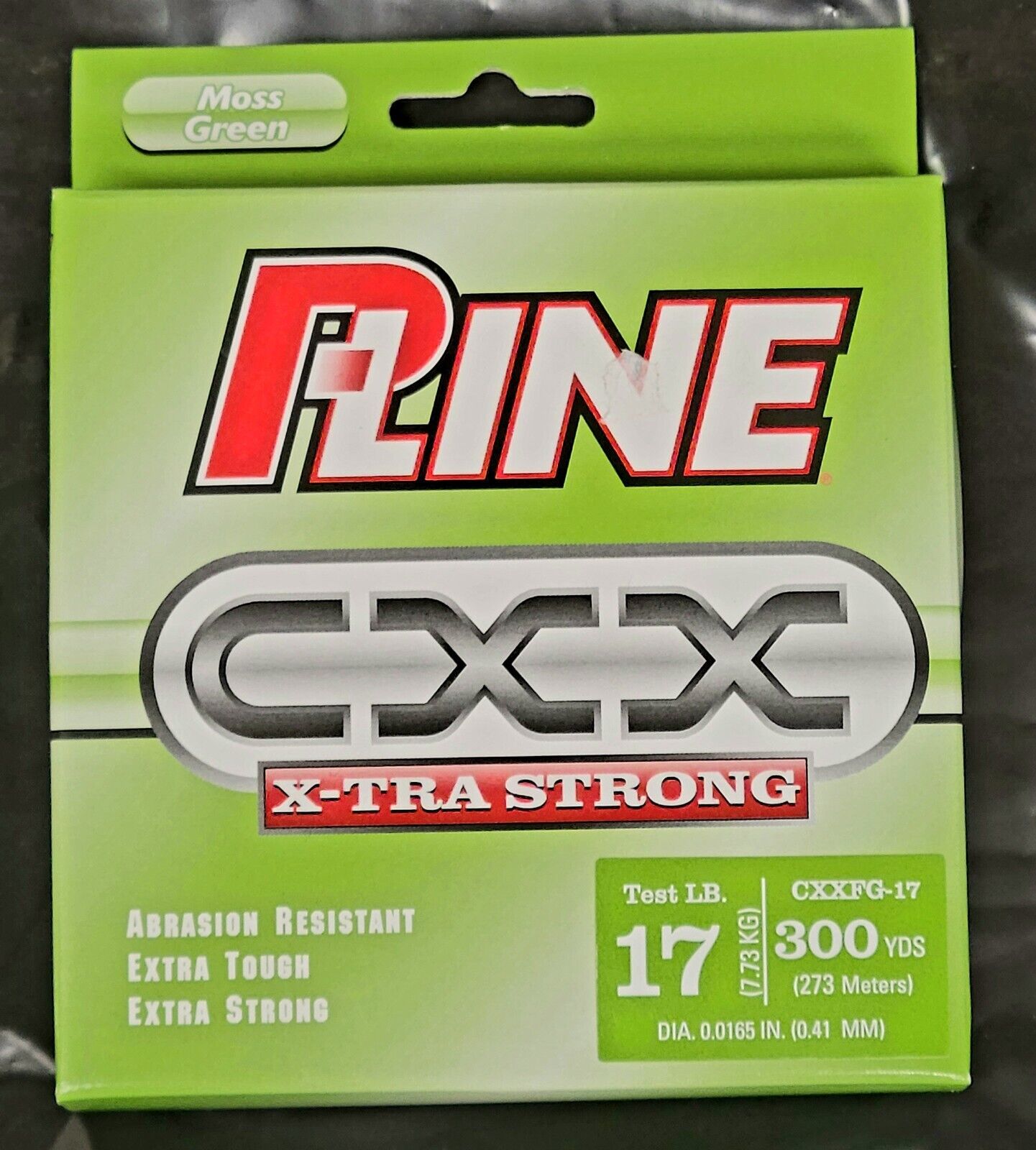 P-LINE CXX X-TRA STRONG COPOLYMER FISHING LINE 300YDS MOSS GREEN