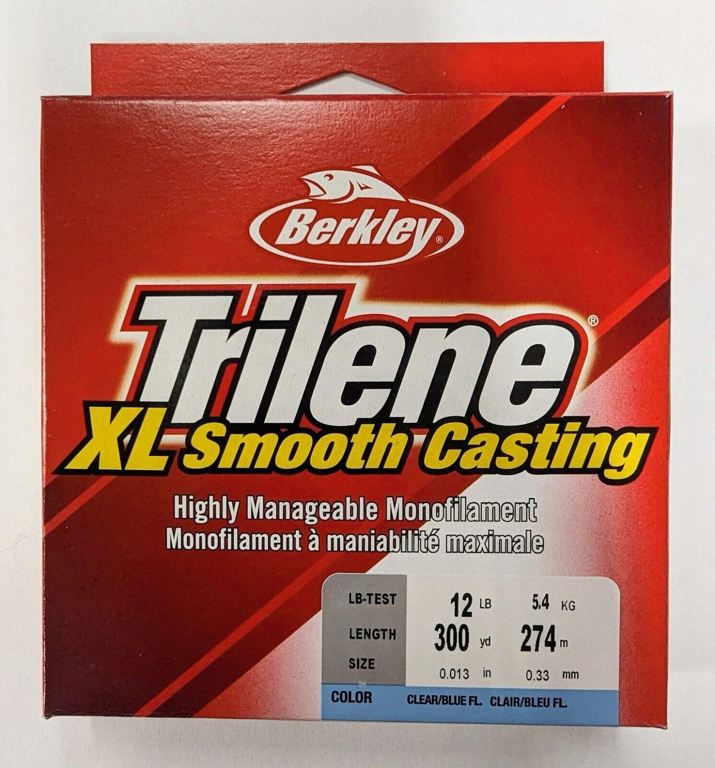 Trilene Fishing Line XL Smooth Casting ~ Clear/Blue Fl. ~ CHOOSE LINE WEIGHT