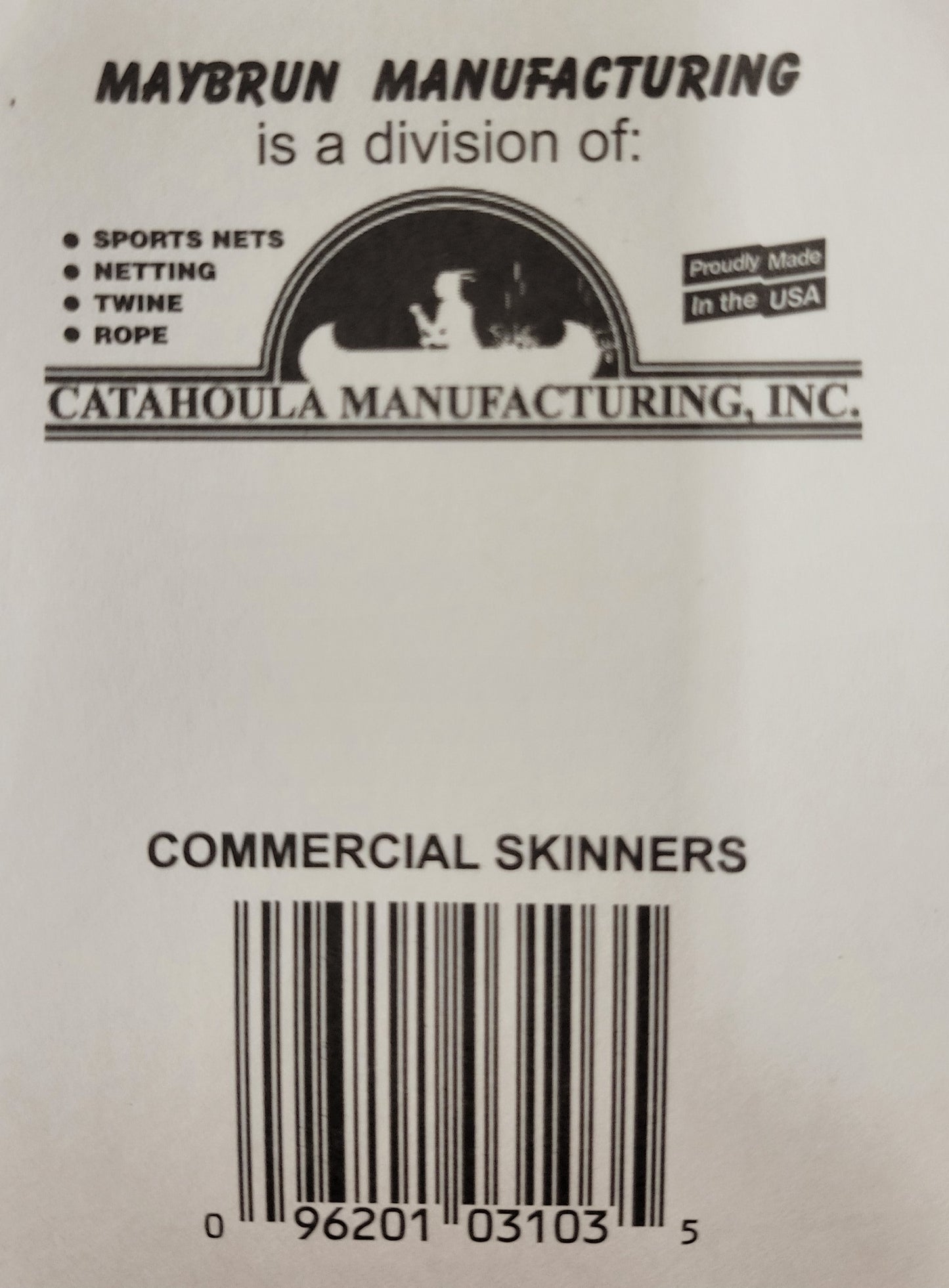 MAYBRUN'S COMMERCIAL SKINNERS 03103