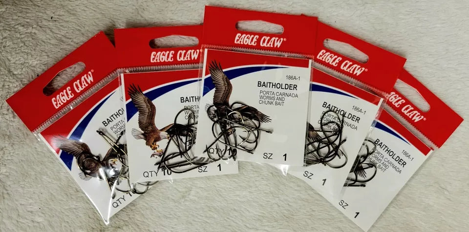 Eagle Claw Baitholder 186A (Lot of 5)