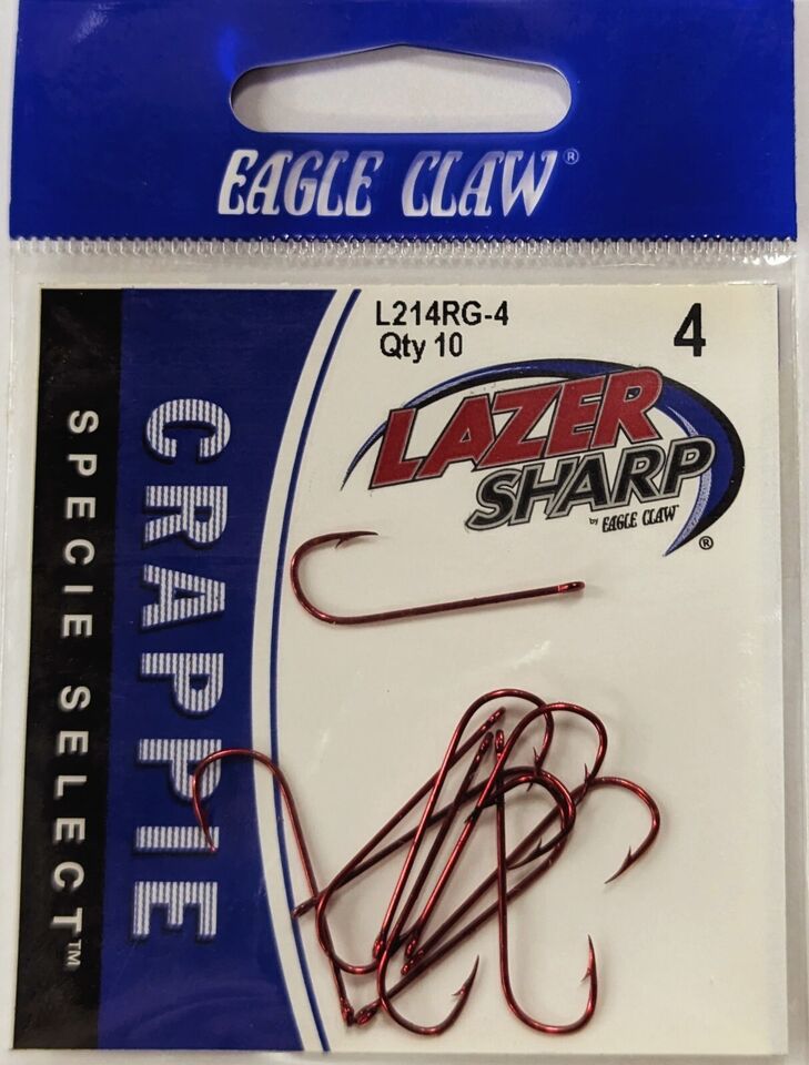 Eagle Claw L241RGH RED CHOOSE SIZE