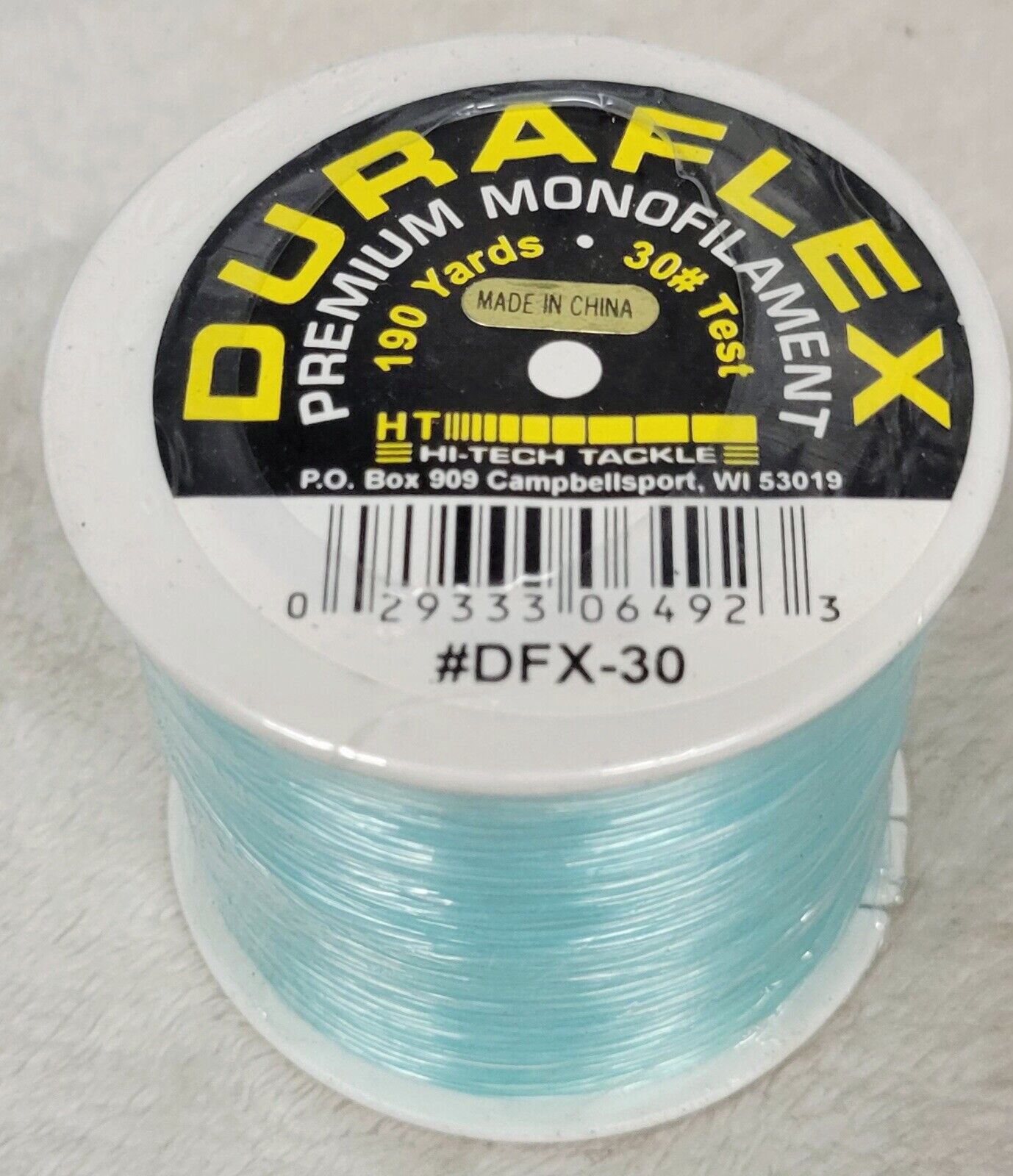 HT Duraflex Premium Clear Blue Monofilament Fishing Line