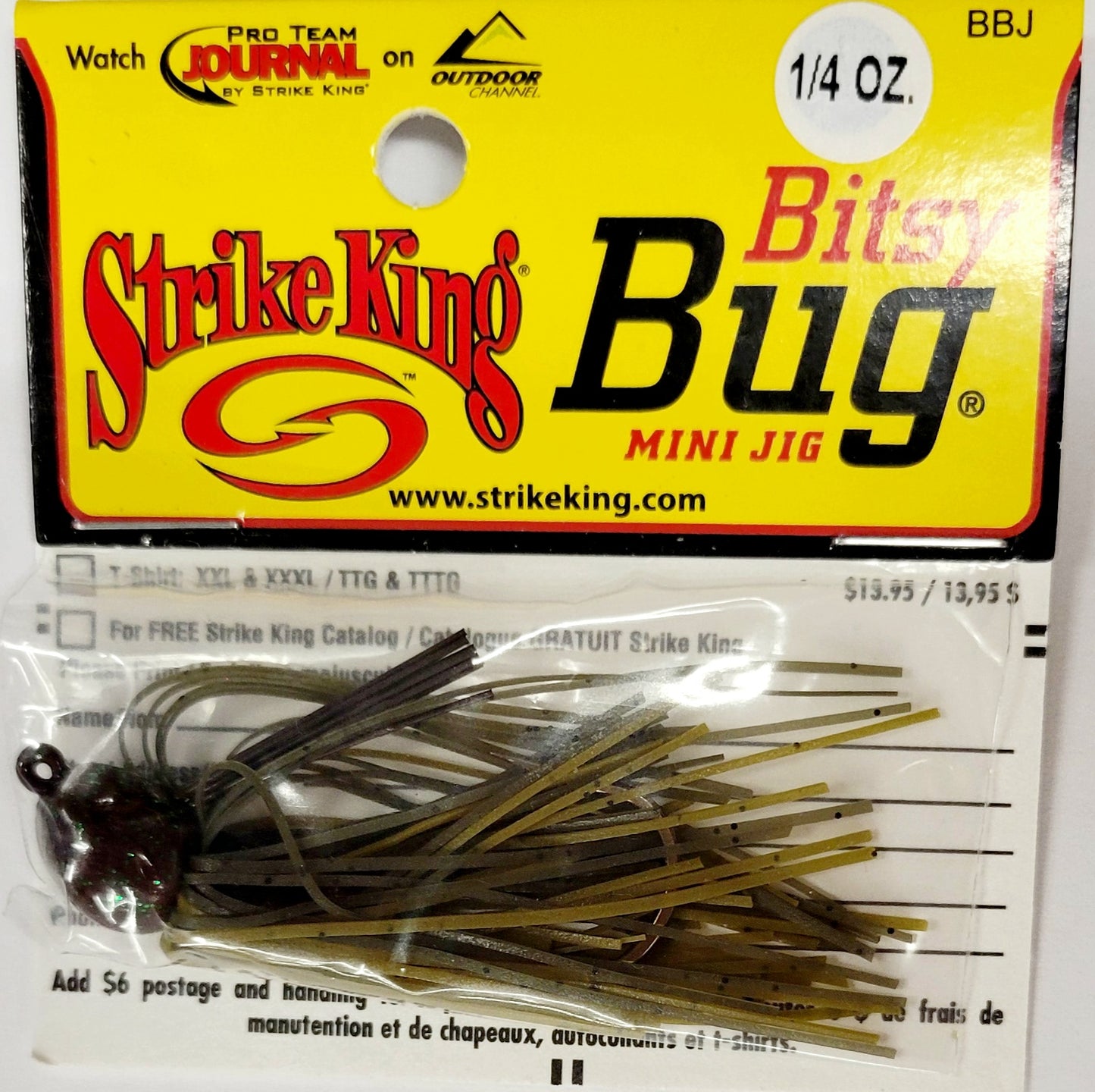 Strike King Bitsy Bug Mini Jig